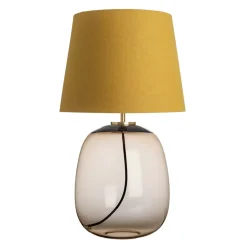 Bordlamper|Lamper Fra Hadeland Glassverk>HADELAND GLASSVERK Austra Bordlampe Kakao