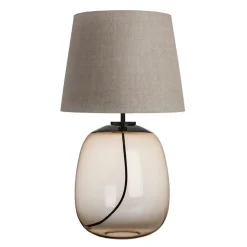 Bordlamper|Lamper Fra Hadeland Glassverk>HADELAND GLASSVERK Austra Bordlampe Kakao