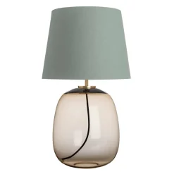 Bordlamper|Lamper Fra Hadeland Glassverk>HADELAND GLASSVERK Austra Bordlampe Kakao