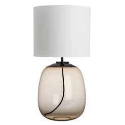 Bordlamper|Lamper Fra Hadeland Glassverk>HADELAND GLASSVERK Austra Bordlampe Kakao
