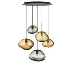 Anbefalte Kombinasjoner|Taklamper>HADELAND GLASSVERK Crystal Stone Pendellampe