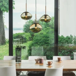 Anbefalte Kombinasjoner|Taklamper>HADELAND GLASSVERK Crystal Stone Pendellampe