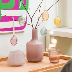 Dekor|Vaser>HADELAND GLASSVERK Dugg Vase 21cm Rosa