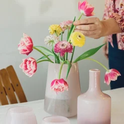 Dekor|Vaser>HADELAND GLASSVERK Dugg Vase 20cm Rosa