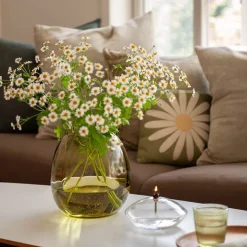 Dekor|Vaser>HADELAND GLASSVERK Ella Vase 22cm Oliven