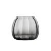 Dekor|Vaser>HADELAND GLASSVERK Ella Vase 140mm Røkgrå