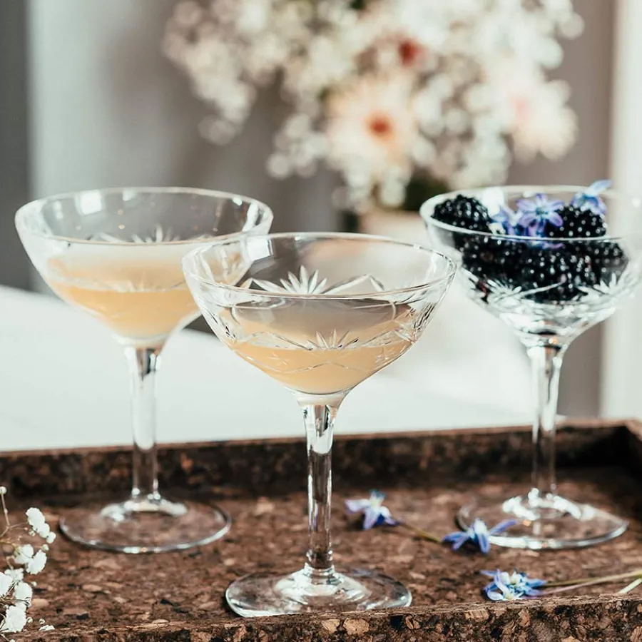 Champagne>HADELAND GLASSVERK Finn Champagneskål 18cl