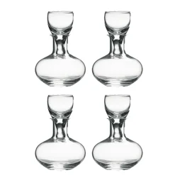 Karafler>HADELAND GLASSVERK Gilde Drammekaraffel 20cl 4-pk