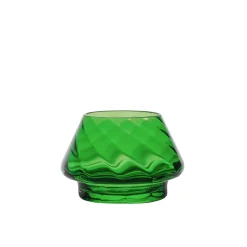 Lys>HADELAND GLASSVERK Gran Lyslykt Grønn Optikk 2pk