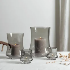 Dekor|Vaser>HADELAND GLASSVERK Hanabi Stormlykt 20,5cm