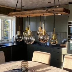 Anbefalte Kombinasjoner|Taklamper>HADELAND GLASSVERK Krystalkule Taklampe