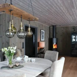 Anbefalte Kombinasjoner|Taklamper>HADELAND GLASSVERK Krystalkule Taklampe