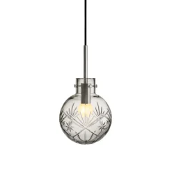 Taklamper|Lamper Fra Hadeland Glassverk>HADELAND GLASSVERK Krystallkule Taklampe