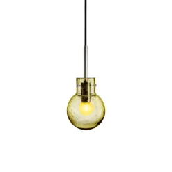 Lamper Fra Hadeland Glassverk|Taklamper>HADELAND GLASSVERK Krystallkule Taklampe Soda Oliven