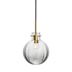 Taklamper|Lamper Fra Hadeland Glassverk>HADELAND GLASSVERK Krystallkule Lampe