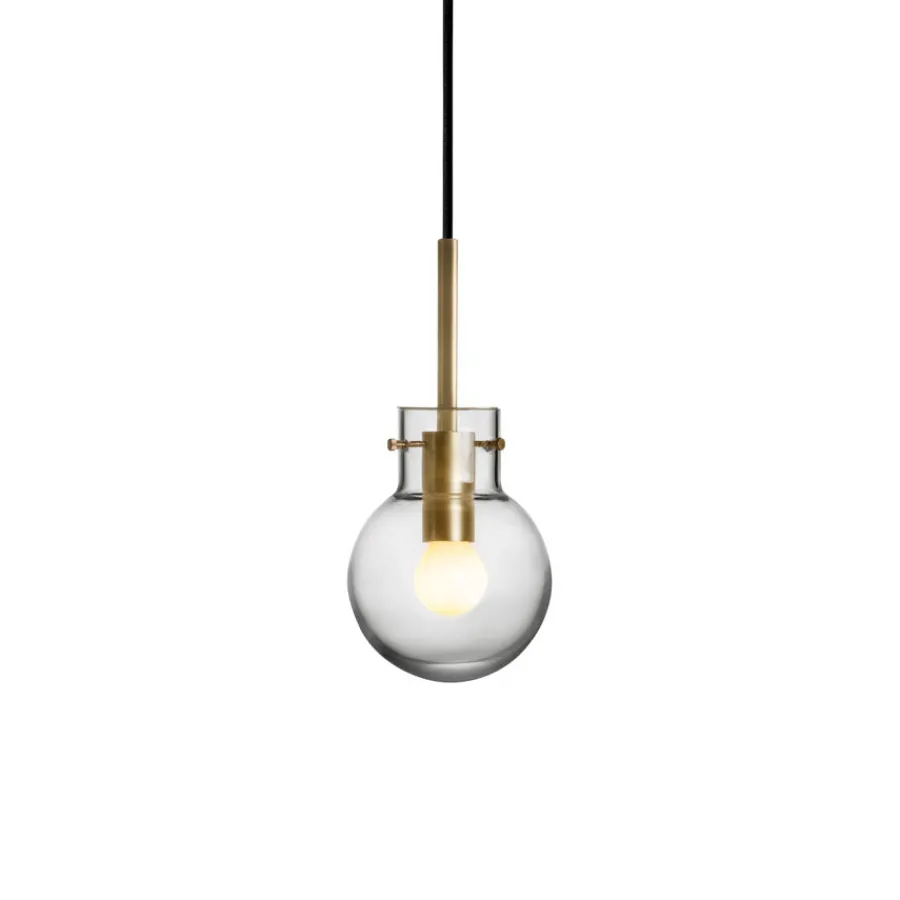 Taklamper|Lamper Fra Hadeland Glassverk>HADELAND GLASSVERK Krystallkule Taklampe