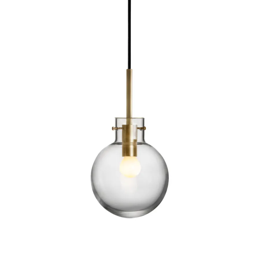Taklamper|Lamper Fra Hadeland Glassverk>HADELAND GLASSVERK Krystallkule Taklampe
