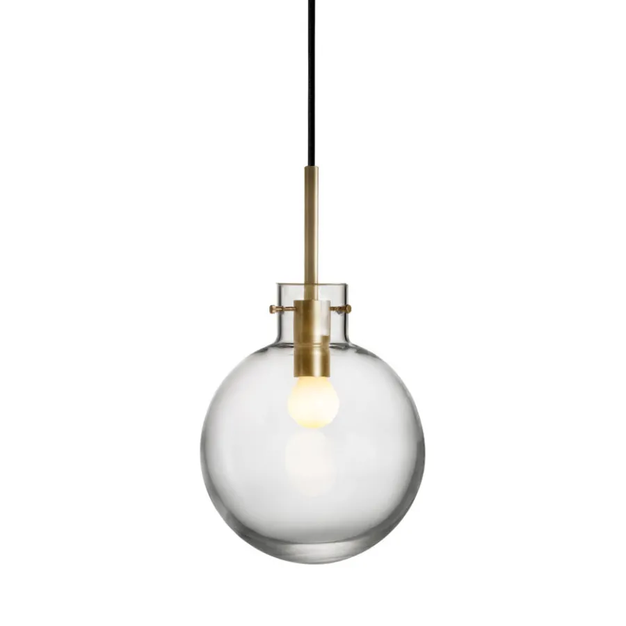 Taklamper|Lamper Fra Hadeland Glassverk>HADELAND GLASSVERK Krystallkule Taklampe
