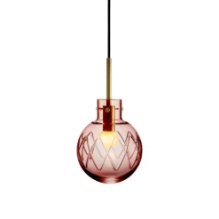 Taklamper|Lamper Fra Hadeland Glassverk>HADELAND GLASSVERK Krystallkule Taklampe