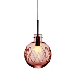 Taklamper|Lamper Fra Hadeland Glassverk>HADELAND GLASSVERK Krystallkule Taklampe