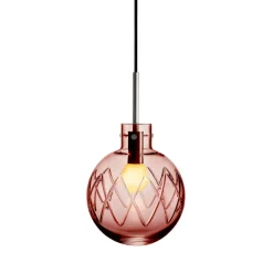 Taklamper|Lamper Fra Hadeland Glassverk>HADELAND GLASSVERK Krystallkule Taklampe