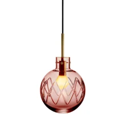 Taklamper|Lamper Fra Hadeland Glassverk>HADELAND GLASSVERK Krystallkule Taklampe