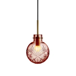 Taklamper|Lamper Fra Hadeland Glassverk>HADELAND GLASSVERK Krystallkule Taklampe