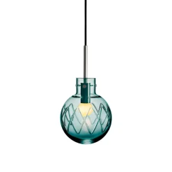 Taklamper|Lamper Fra Hadeland Glassverk>HADELAND GLASSVERK Krystallkule Lampe