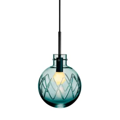 Taklamper|Lamper Fra Hadeland Glassverk>HADELAND GLASSVERK Krystallkule Lampe