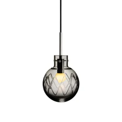 Taklamper|Lamper Fra Hadeland Glassverk>HADELAND GLASSVERK Krystallkule Taklampe