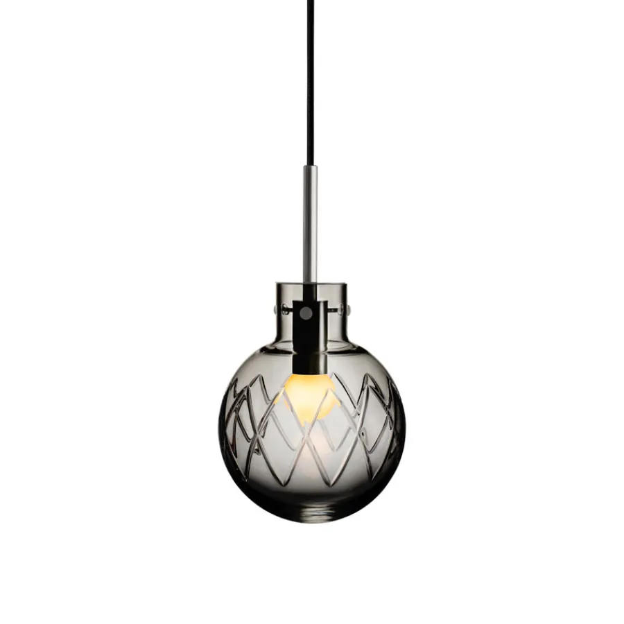 Taklamper|Lamper Fra Hadeland Glassverk>HADELAND GLASSVERK Krystallkule Taklampe
