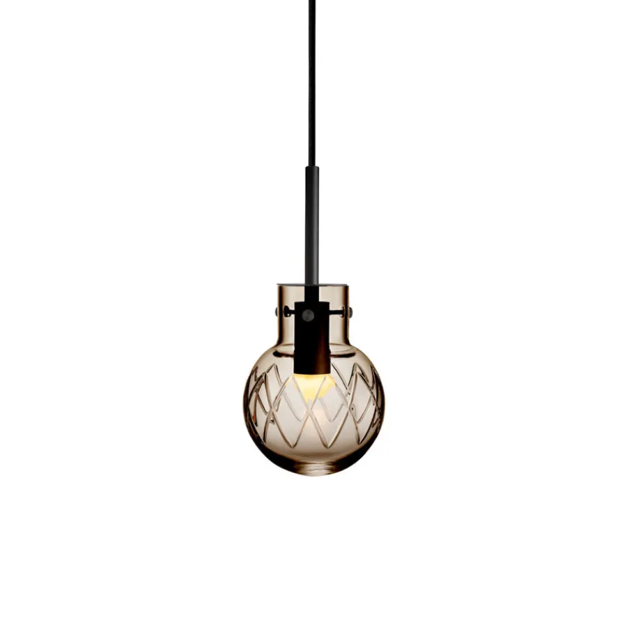 Taklamper|Lamper Fra Hadeland Glassverk>HADELAND GLASSVERK Krystallkule Taklampe