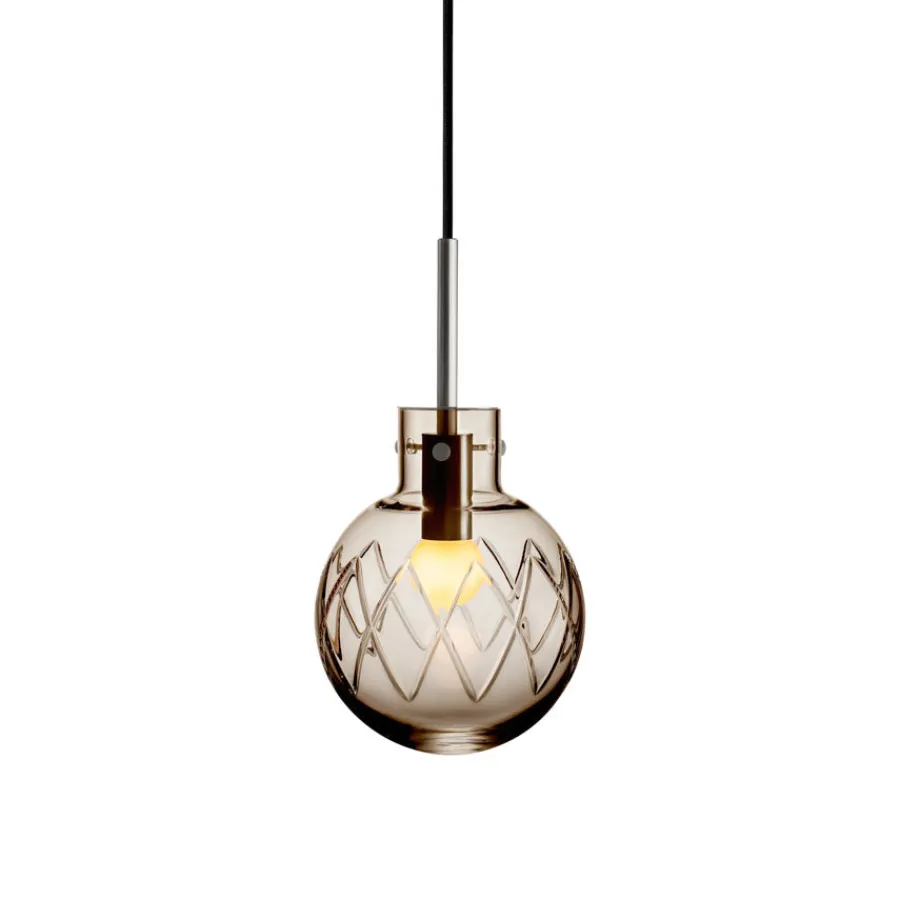 Taklamper|Lamper Fra Hadeland Glassverk>HADELAND GLASSVERK Krystallkule Taklampe