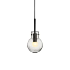 Taklamper|Lamper Fra Hadeland Glassverk>HADELAND GLASSVERK Krystallkule Taklampe Soda Klar
