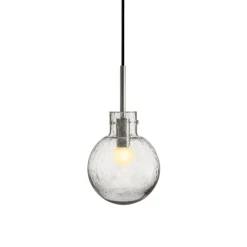 Taklamper|Lamper Fra Hadeland Glassverk>HADELAND GLASSVERK Krystallkule Taklampe Soda Klar