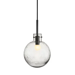 Taklamper|Lamper Fra Hadeland Glassverk>HADELAND GLASSVERK Krystallkule Taklampe Soda Klar