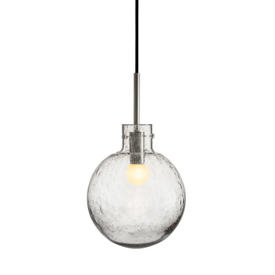 Taklamper|Lamper Fra Hadeland Glassverk>HADELAND GLASSVERK Krystallkule Taklampe Soda Klar