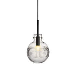 Taklamper|Lamper Fra Hadeland Glassverk>HADELAND GLASSVERK Krystallkule Taklampe Skjær Klar