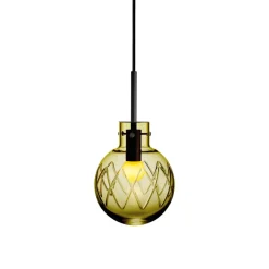 Taklamper|Lamper Fra Hadeland Glassverk>HADELAND GLASSVERK Krystallkule Taklampe