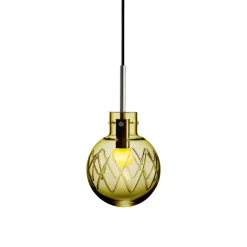Taklamper|Lamper Fra Hadeland Glassverk>HADELAND GLASSVERK Krystallkule Taklampe