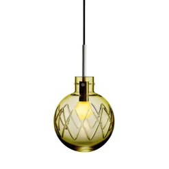 Taklamper|Lamper Fra Hadeland Glassverk>HADELAND GLASSVERK Krystallkule Taklampe