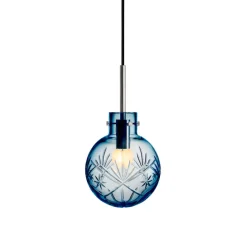 Taklamper|Lamper Fra Hadeland Glassverk>HADELAND GLASSVERK Krystallkule Taklampe