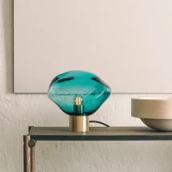 Bordlamper|Lamper Fra Hadeland Glassverk>HADELAND GLASSVERK Munnblåst Crystal Stone