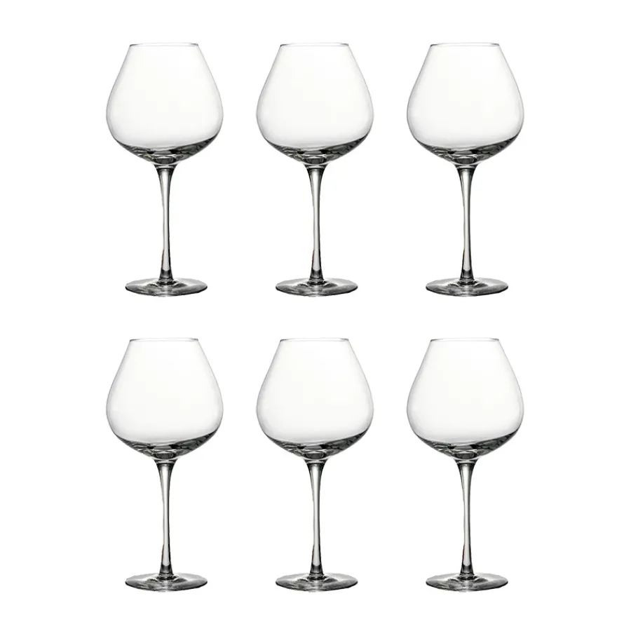 Rødvin>HADELAND GLASSVERK Odyssè Rødvinsglass 82cl 6pk