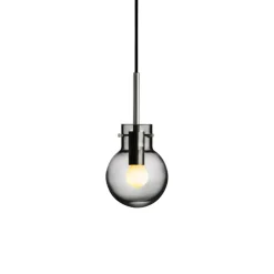 Taklamper|Lamper Fra Hadeland Glassverk>HADELAND GLASSVERK Røkgrå Taklampe