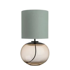 Bordlamper|Lamper Fra Hadeland Glassverk>HADELAND GLASSVERK Senja Bordlampe Kakao