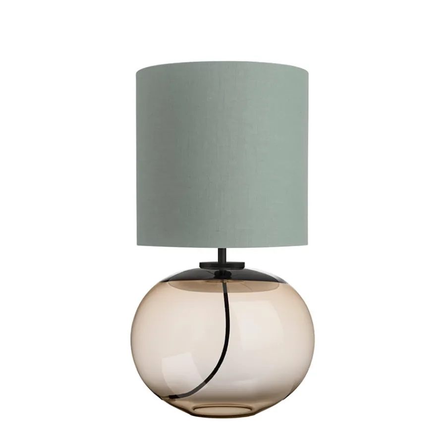 Bordlamper|Lamper Fra Hadeland Glassverk>HADELAND GLASSVERK Senja Bordlampe Kakao