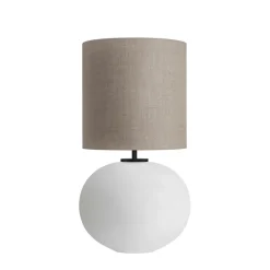 Bordlamper|Lamper Fra Hadeland Glassverk>HADELAND GLASSVERK Senja Bordlampe Matt Hvit