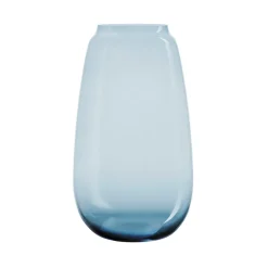 Dekor|Vaser>HADELAND GLASSVERK Siccori Vase 26cm Himmelblå