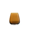 Dekor|Vaser>HADELAND GLASSVERK Siccori Vase 11cm Dyp Oker